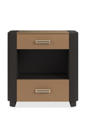 Fluted Sides 2-Drawer Nightstand S | Caracole Love-Ly! 25 | Oroa.com