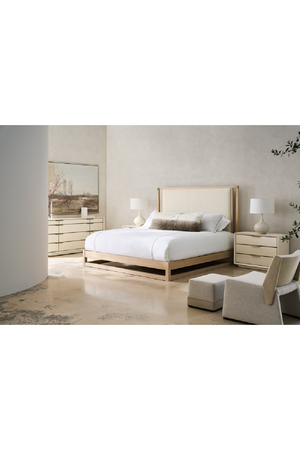 Vinyl 3-Drawer Nightstand | Caracole Triple Wrap | Oroa.com