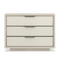 Vinyl 3-Drawer Nightstand | Caracole Triple Wrap | Oroa.com