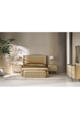 Birch Reeded 2-Drawer Nightstand | Caracole True Love | Oroa.com