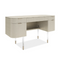 Ridged 2-Drawer Desk | Caracole Lady Love | Oroa.com
