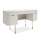 Ridged 2-Drawer Desk | Caracole Lady Love | Oroa.com