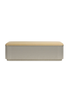 Leather Storage Bed Bench | Caracole For The Love Of Bed Bench | Oroa.com