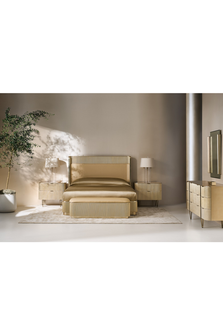 Leather Storage Bed Bench | Caracole For The Love Of Bed Bench | Oroa.com