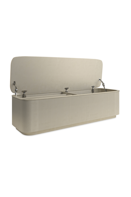 Leather Storage Bed Bench | Caracole For The Love Of Bed Bench | Oroa.com