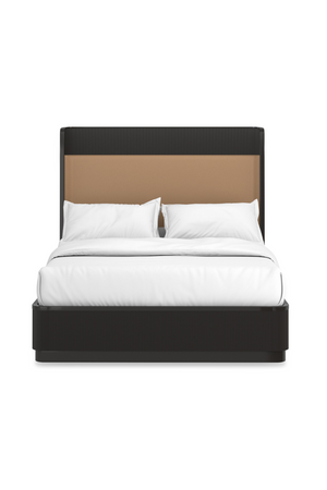 Gold Trim Reeded Queen Bed | Caracole Faill In Love | Oroa.com