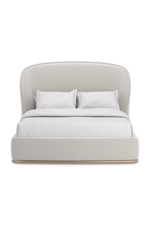 Curved Back Velvet Bed | Caracole Opal | Oroa.com