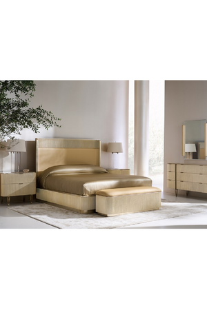Reeded Headboard King Bed | Caracole Fall In Love | Oroa.com