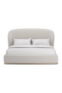 Curved Back Velvet Bed | Caracole Opal | Oroa.com