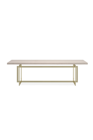 Travertine Top Dining Table | Caracole Wish You Were Here | Oroa.com