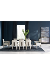 Travertine Top Dining Table | Caracole Wish You Were Here | Oroa.com