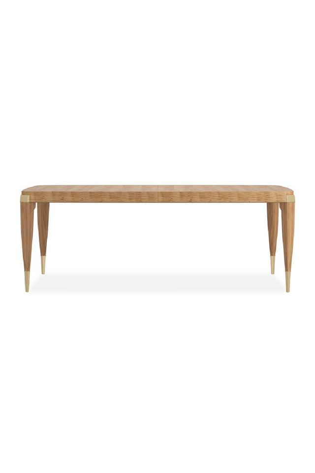 Extendable Wood Dining Table | Caracole All Trimmed Out | Oroatrade.com