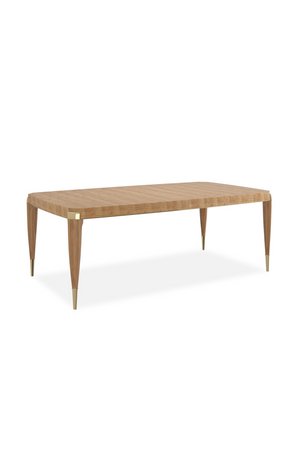 Extendable Wood Dining Table | Caracole All Trimmed Out | Oroatrade.com