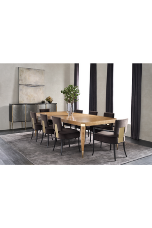 Extendable Wood Dining Table | Caracole All Trimmed Out | Oroatrade.com