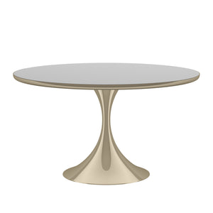   Mirror Top Round Dining Table | Oroa.com