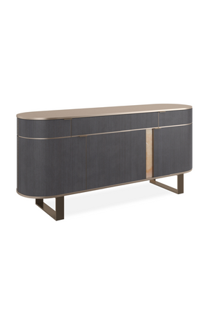 Gold Top 3-Door Sideboard | Caracole Piet | Oroa.com