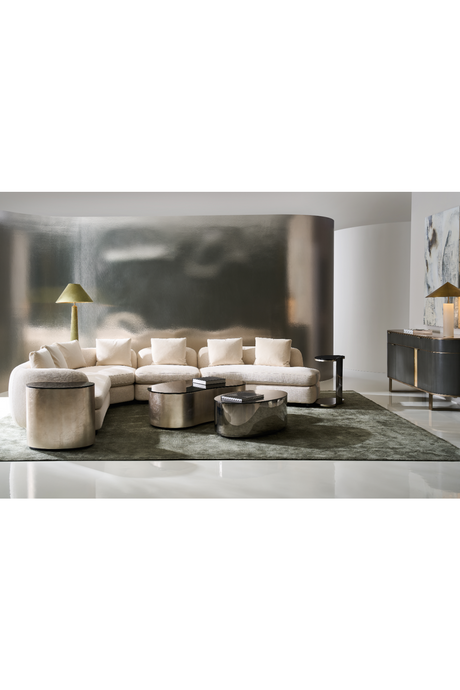 Gold Top 3-Door Sideboard | Caracole Piet | Oroa.com