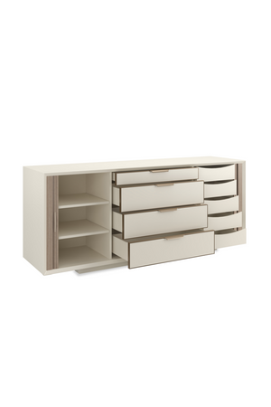 Sliding Door Sideboard | Caracole Around The Corner | Oroa.com