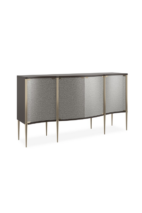 Curved Glass 4-Door Sideboard | Caracole A New Day | Oroa.com