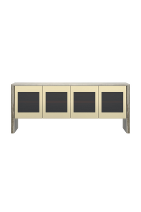 Gray Onyx 4-Door Sideboard | Caracole Sojourn | Oroa.com