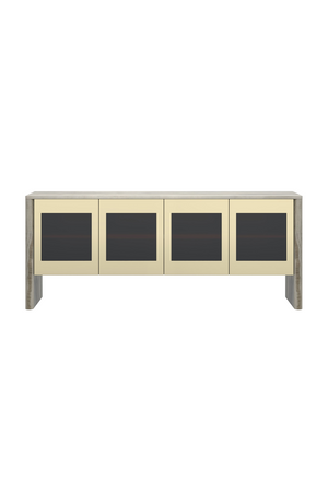 Gray Onyx 4-Door Sideboard | Caracole Sojourn | Oroa.com