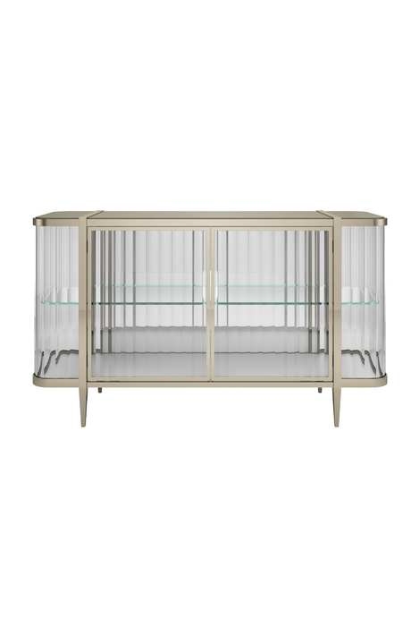 Wavy Mirror 2-Door Sideboard | Caracole Stop And Stare | Oroa.com