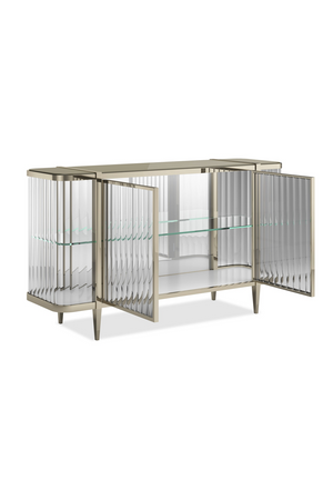 Wavy Mirror 2-Door Sideboard | Caracole Stop And Stare | Oroa.com