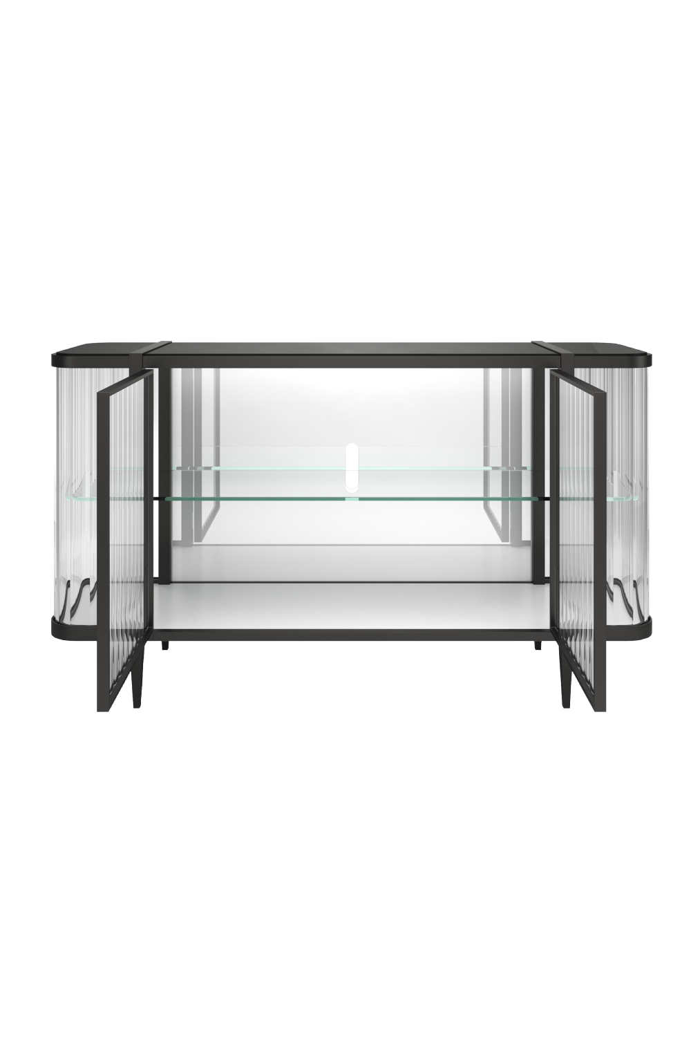 Wavy Mirror 2-Door Sideboard | Caracole Stop And Stare | Oroa.com