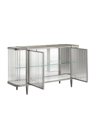 Wavy Mirror 2-Door Sideboard | Caracole Stop And Stare | Oroa.com