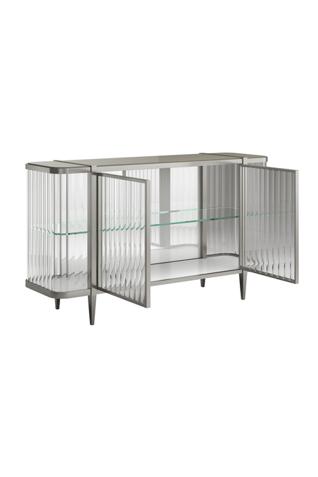 Wavy Mirror 2-Door Sideboard | Caracole Stop And Stare | Oroa.com