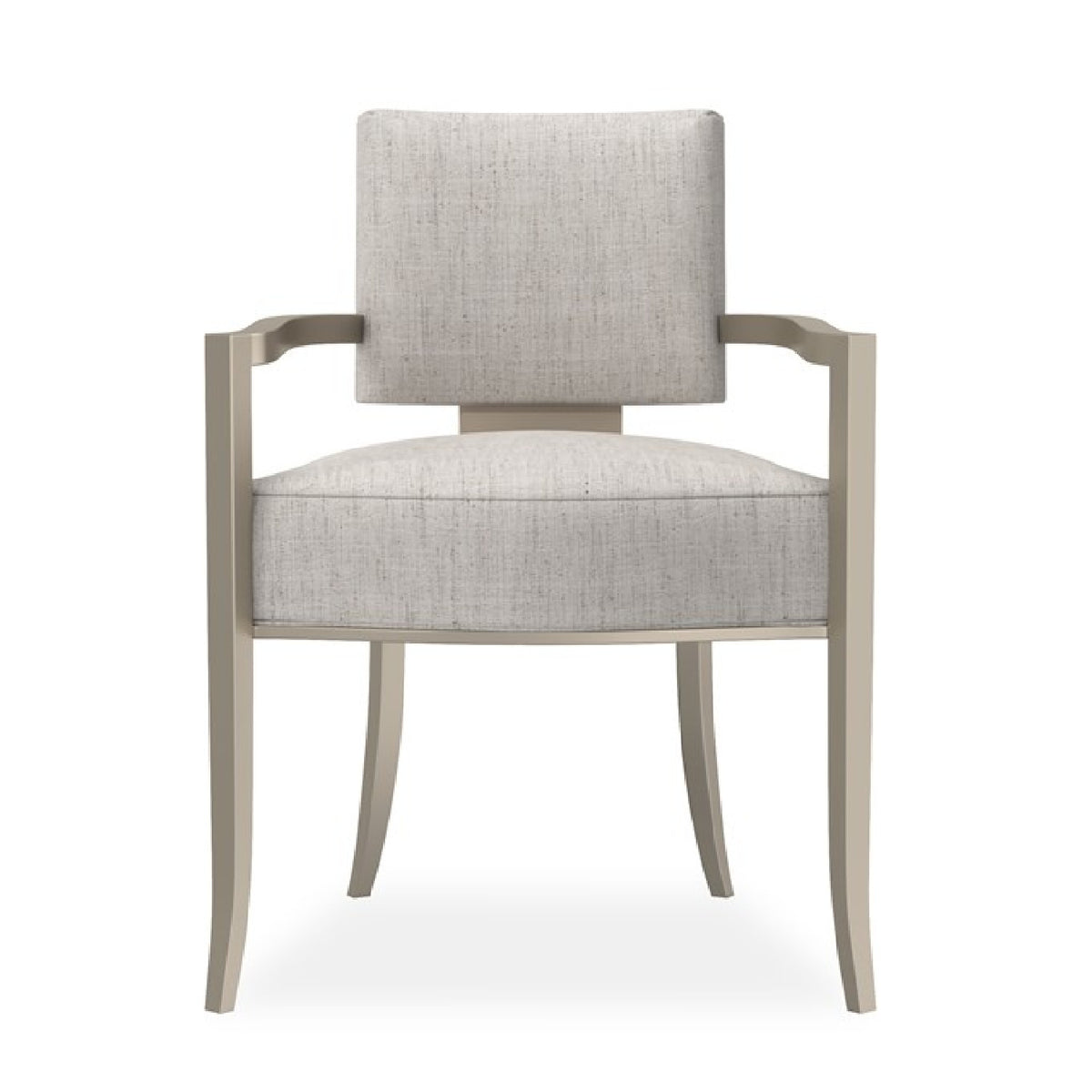 Square Back Dining Armchair | Caracole Reserved Seating