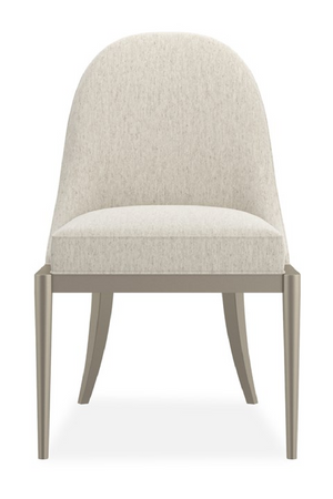 Ecru Arched-Back Side Chair | Caracole Natural Choice | Oroa.com