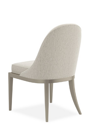 Ecru Arched-Back Side Chair | Caracole Natural Choice | Oroa.com