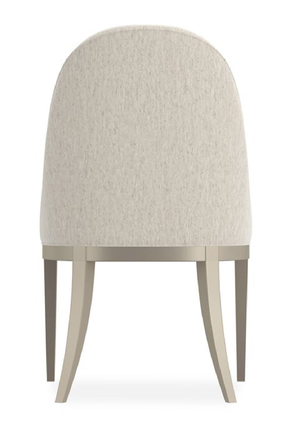 Ecru Arched-Back Side Chair | Caracole Natural Choice | Oroa.com