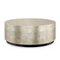 Taupe Silver Round Coffee Table | Caracole Coffee Couture | Oroa.com