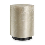Taupe Silver End Table | Caracole Coffee Couture | Oroa.com