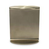 Brushed Gold Side Table | Caracole Rivet | Oroa.com
