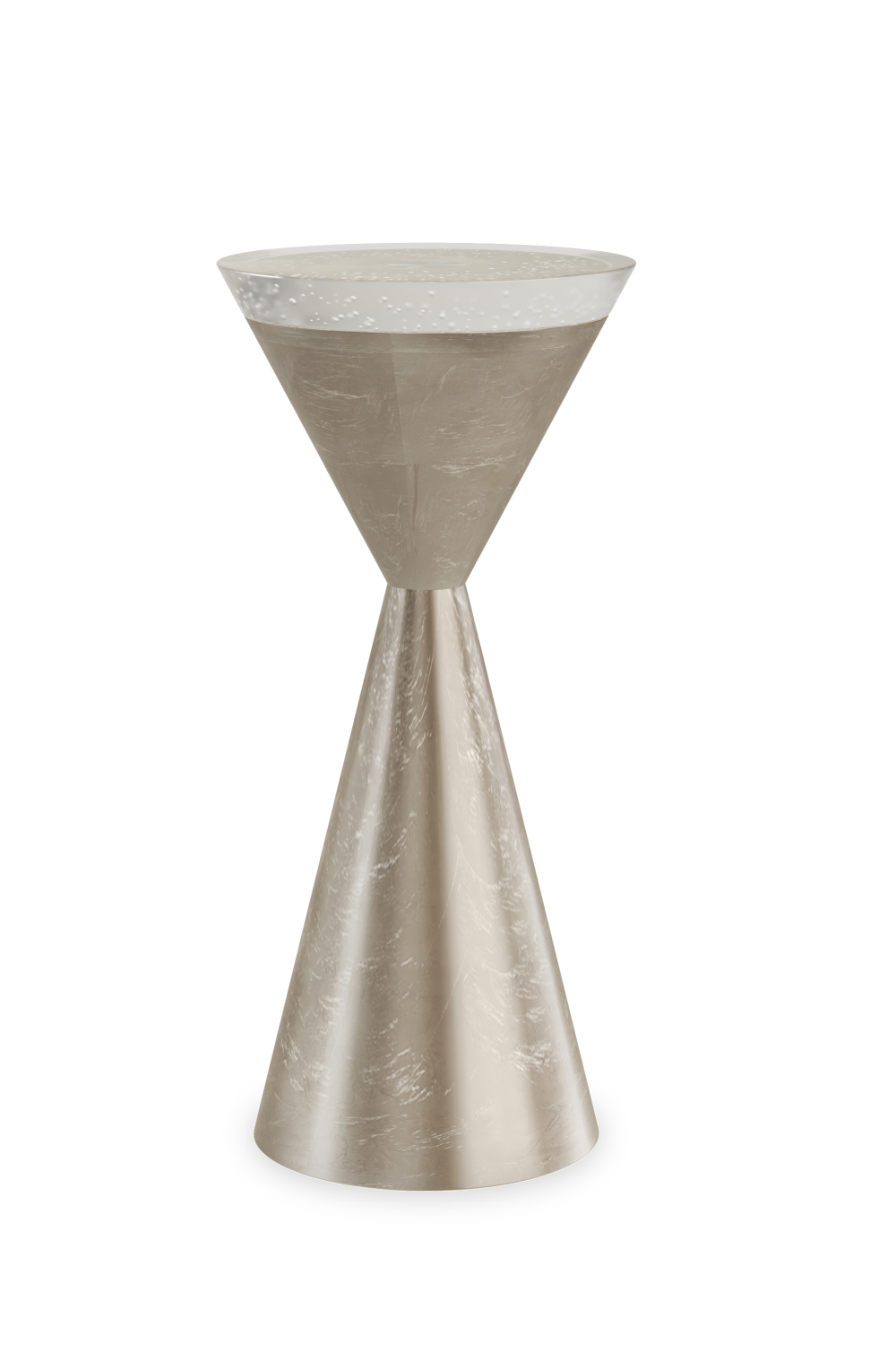 Hourglass Side Table | Caracole Spy Glass | Oroa.com