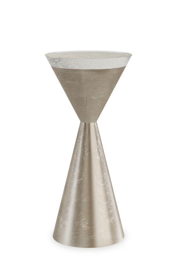Hourglass Side Table | Caracole Spy Glass | Oroa.com