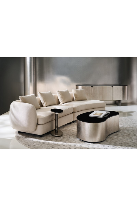 Bronze Glass Nesting End Tables (2) | Caracole Fritza | Oroa.com