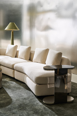 Bronze Glass Nesting End Tables (2) | Caracole Fritza | Oroa.com