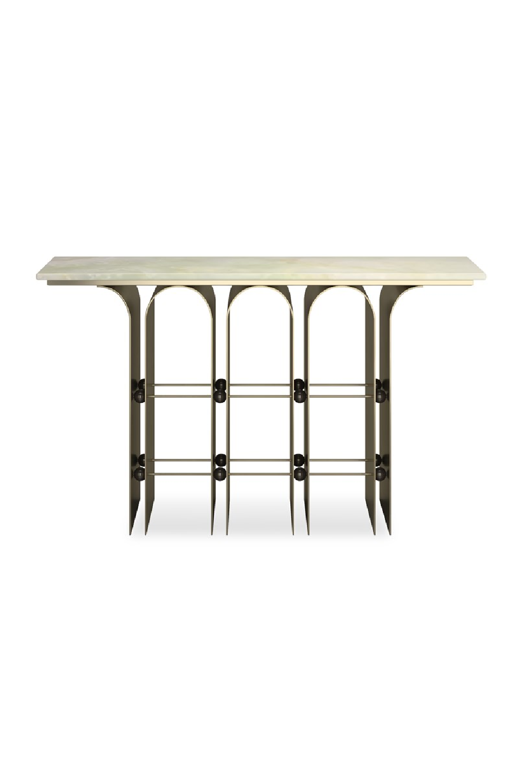 Bronze Arches Console Table | Caracole Nexus | Oroa.com