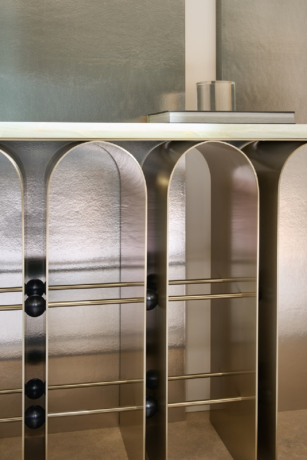 Bronze Arches Console Table | Caracole Nexus | Oroa.com