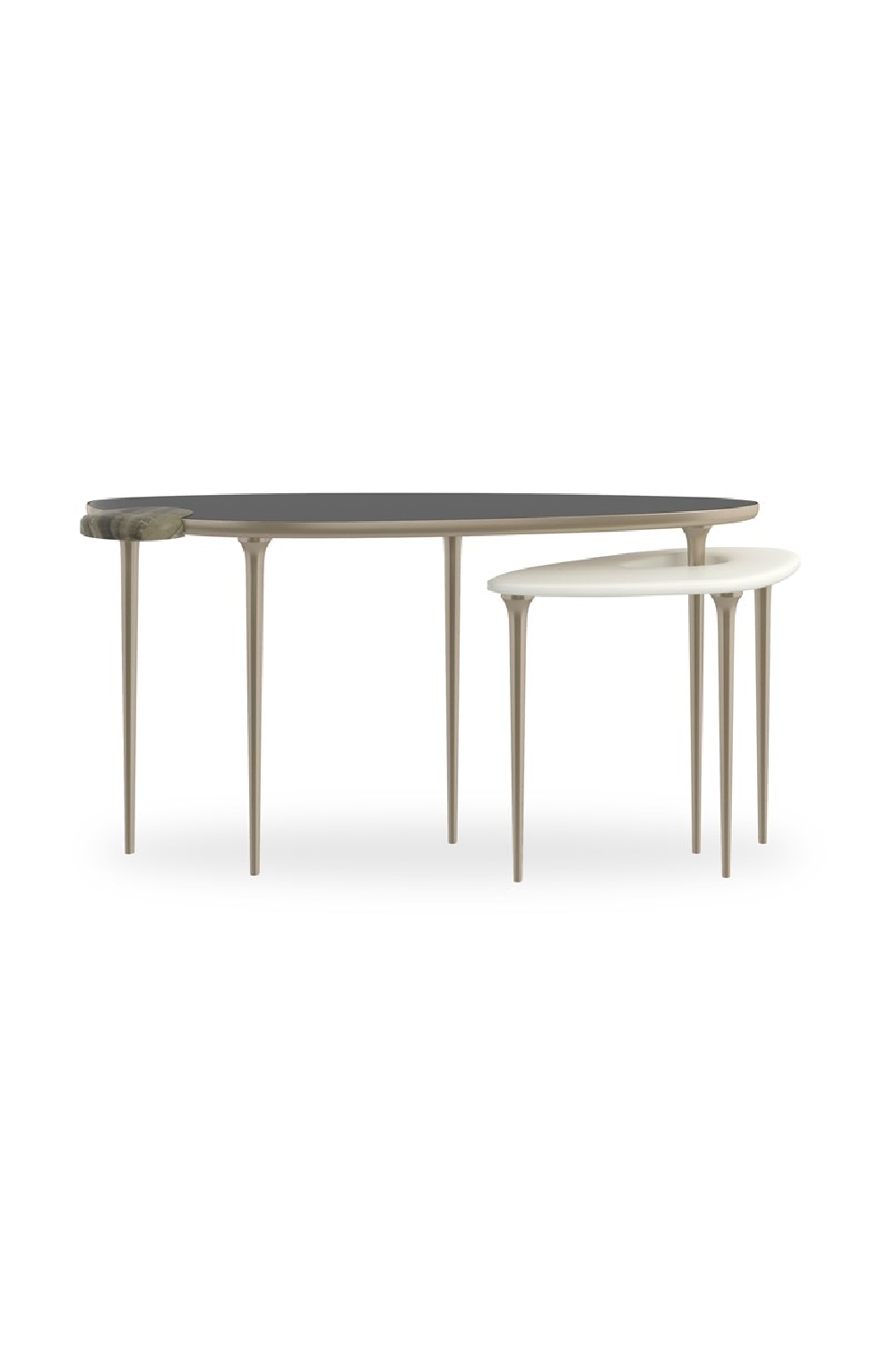 Modern 2-Piece Console Table | Caracole Echo | Oroa.com