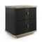 Ash Wood 2-Drawer Nightstand S | Caracole Rhythm | Oroa.com