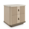 Ash Wood 2-Drawer Nightstand S | Caracole Rhythm | Oroa.com