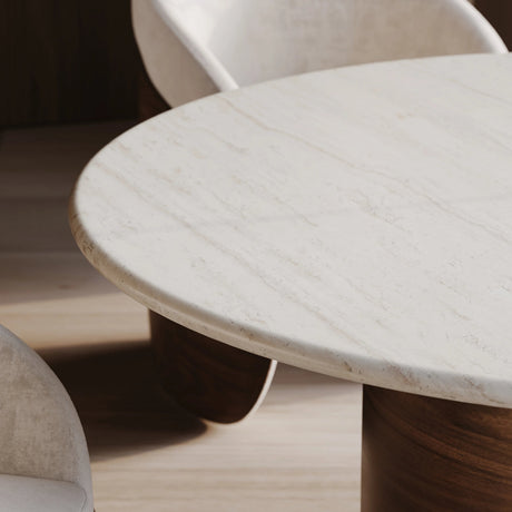 Modern European furniture - Stone Top Dining Table - www.oroa.com