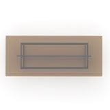 Smoked Bronze Glass Dining Table | Caracole Wish You Were Here