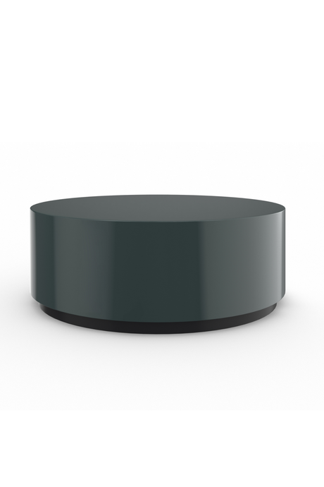 Taupe Silver Round Coffee Table | Caracole Coffee Couture | Oroa.com