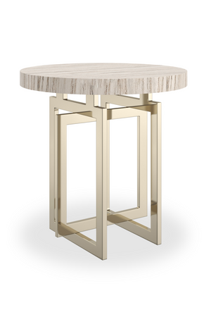 Round Sandstone Side Table | Caracole Wish You Were Here | Oroa.com